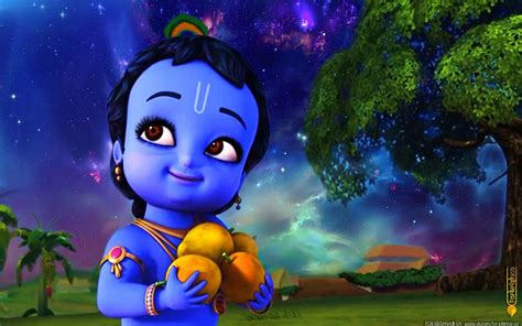 Little Krishna HD Wallpaper Full Size Free Download | Cartoons krishna, Little krishna, Krishna ...