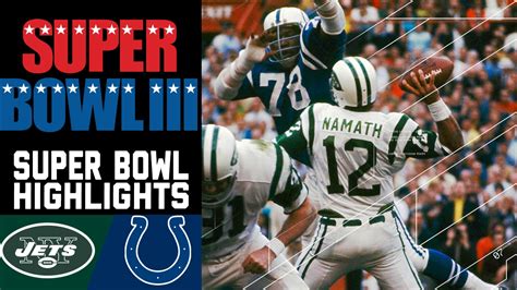 Super Bowl III: Jets vs. Colts (#1) | Top 10 Upsets | NFL - YouTube