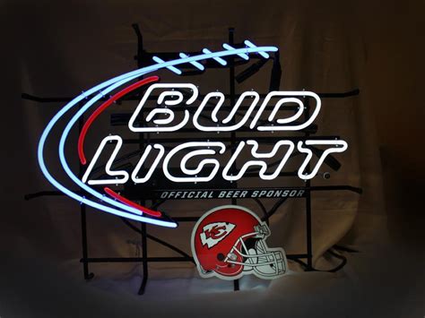 Custom Bud Light NFC Football Neon Sign – Custom Neon Signs