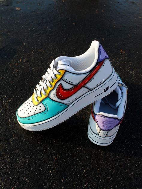 Comic Graffiti Custom Air Force 1 – unitecustom