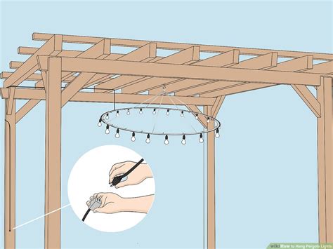 Pergola With Edison Lights | Americanwarmoms.org