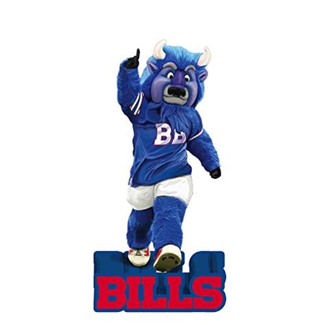 Team Sports America NFL Buffalo Bills Fun Colorful Mascot Statue 12 ...