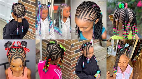 New & Latest Little Girls Back To School Hairstyles For Kids/Girls 2023 ...