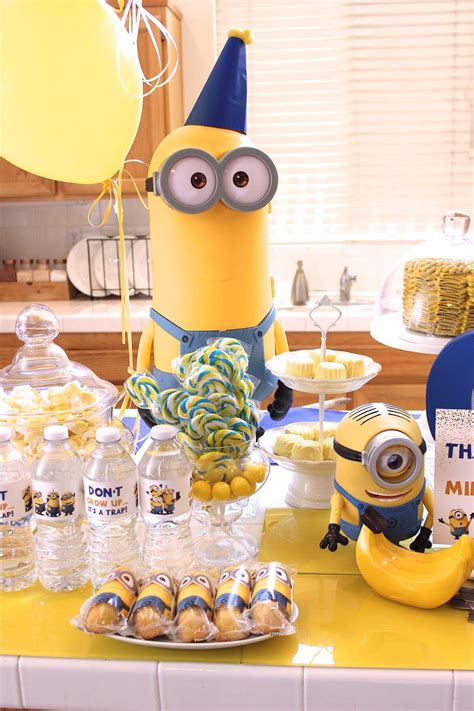 Minions Birthday Party Ideas | Photo 1 of 37 | Catch My Party