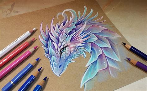 Dragon from fairy tale by AlviaAlcedo on @DeviantArt | 드로잉, 드로잉 강좌, 그림