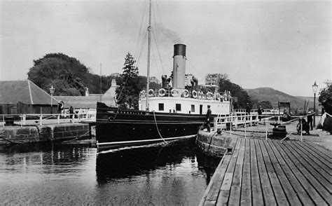 Tour Scotland: Old Photographs Caledonian Canal Scotland