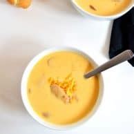 German Cheese Soup - Cook. Craft. Love.