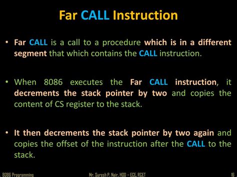 PPT - INTEL 8086 Instruction Set PowerPoint Presentation, free download ...