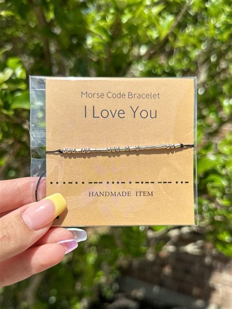 ILY Morse Code Bracelet – A la Moda Boutique