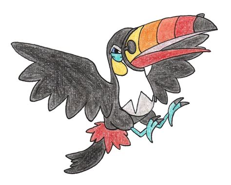 Toucannon by FrozenFeather on @DeviantArt | Pokemon, Pokemon sun