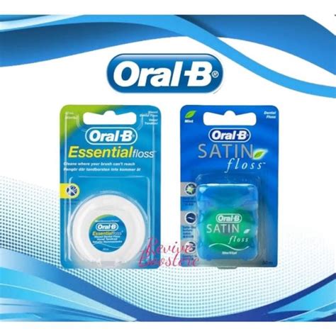 ORAL B DENTAL FLOSS ESSENTIAL/ SATIN/TAPE | Lazada PH