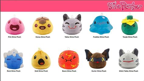 Slime rancher plushies - electronicslopez