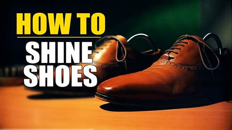 How To SHINE SHOES | ULTIMATE Shoe Shining Tutorial | Shoe Shining ...