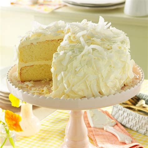 Coconut Cake with White Chocolate Frosting Recipe: How to Make It