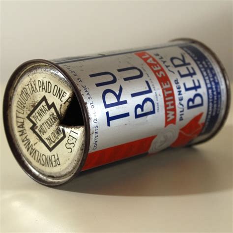 Tru Blu White Seal Pilsener Style Beer 808 at Breweriana.com