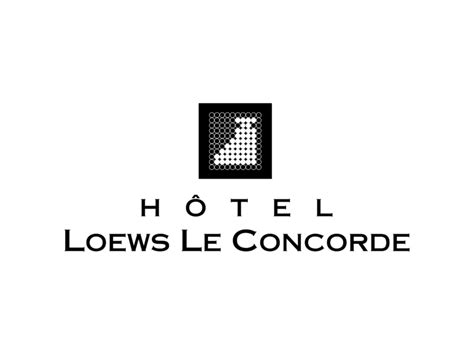 Loews Le Concorde Hotel Logo PNG Transparent & SVG Vector - Freebie Supply