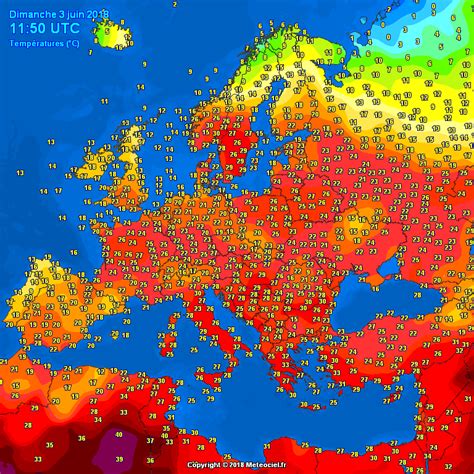 Weather in Europe today (June 3rd): Why am I the only one with temperatures below 20?! : europe