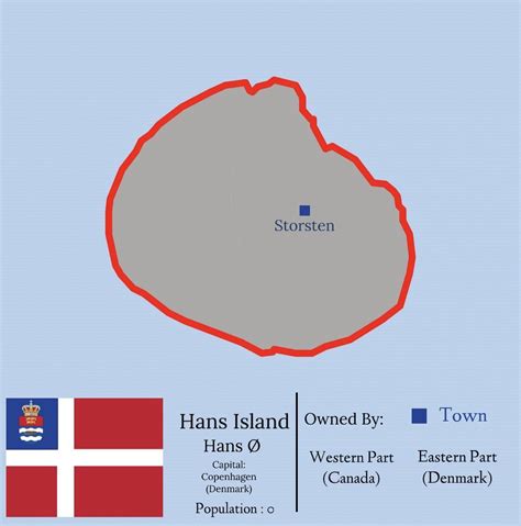 I want that the DanishGovernment Use my flag for Hans Island : r/DrewDurnil