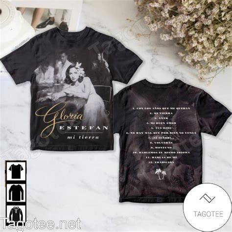 Gloria Estefan Mi Tierra Album Shirt - Tagotee