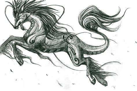 qilin by obiewolf on DeviantArt