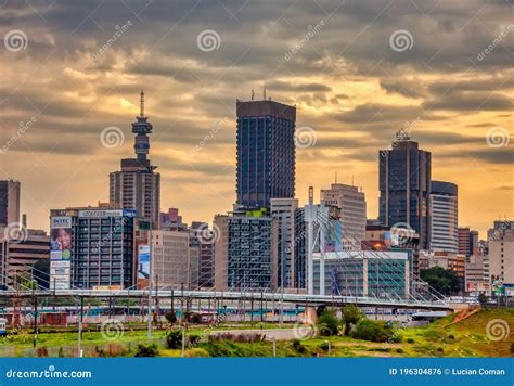 Johannesburg Skyline Editorial Image | CartoonDealer.com #196304876