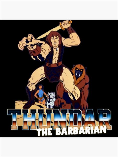 "Thundar-the-Barbarian" Poster for Sale by Theass1228 | Redbubble