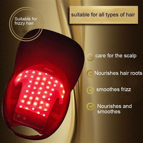 650nm Red LED Light Therapy Hat Hair Regrowth Hair growth Anti-Hair Loss Cap | eBay