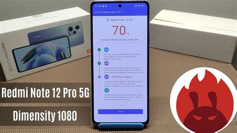 Xiaomi Redmi Note 12 Pro 5G Antutu Score ★ Dimensity 1080 Antutu Benchmark - YouTube