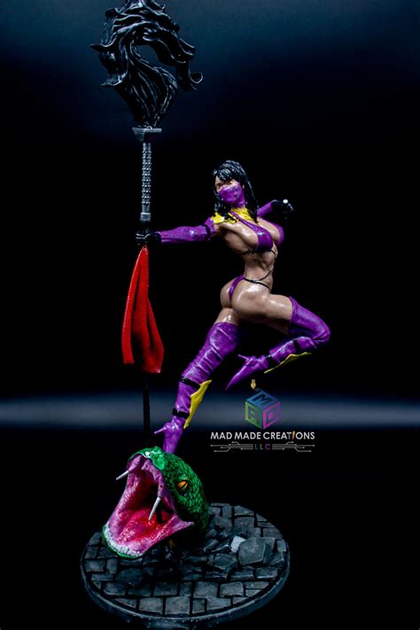 Mileena Mortal Kombat Fan Art Figurine - Etsy UK