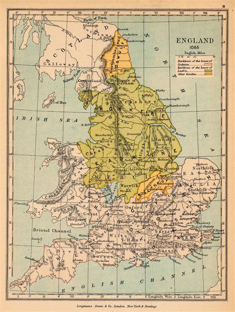 Medieval England Map