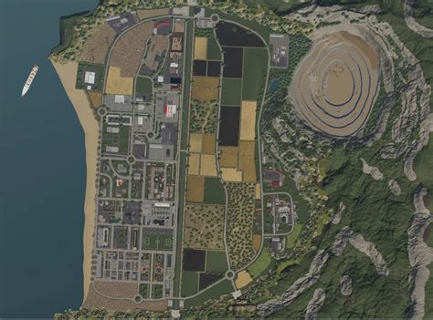 Map La Cote Basque TP v1.0 - FS 25 modding - LS25 Mod download!