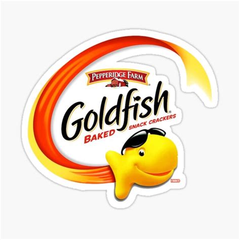 "Goldfish crackers" Sticker by kallott | Redbubble