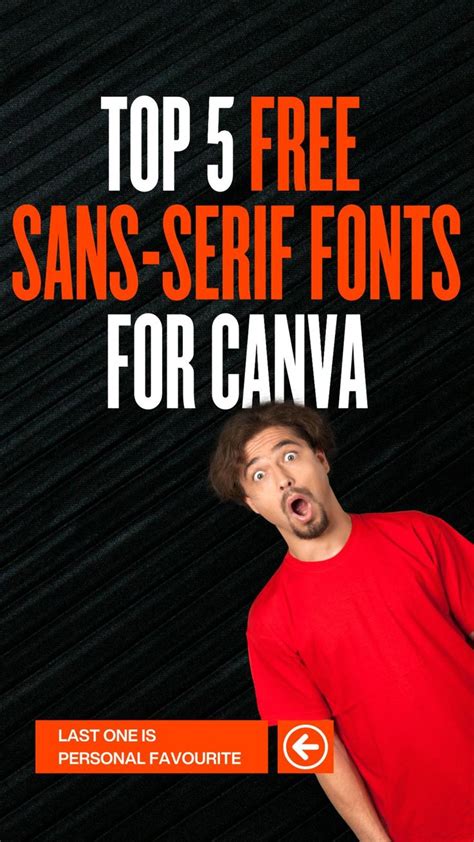 Free Fonts in Canva to use for design. Canva Sans serif fonts ...