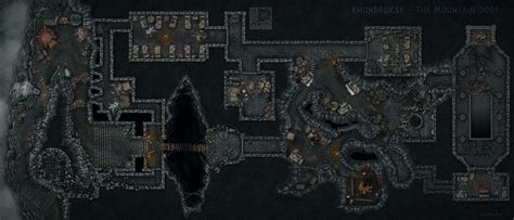 Khundrukar - The Mountain Door [70x30] | Inkarnate - Create Fantasy Maps Online