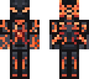 Skyblock Necron's armor | Minecraft Skin