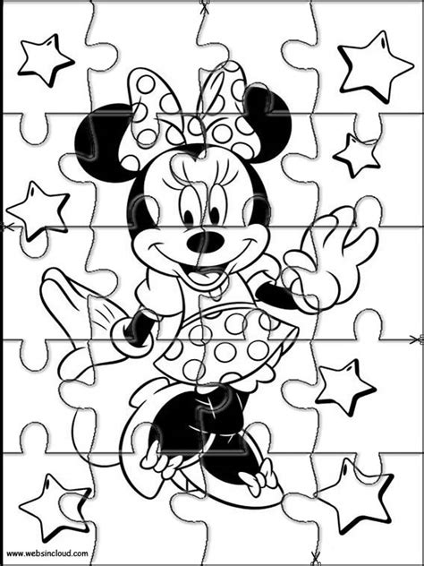 Minnie Mouse Printable Puzzle Games 45