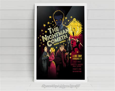 The Nightman Cometh Poster Print - Etsy