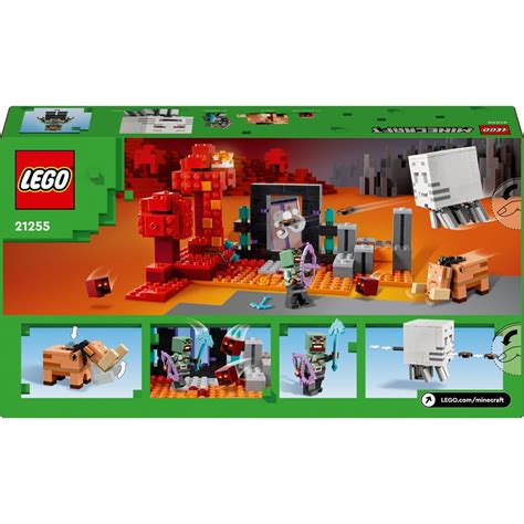 LEGO Minecraft 21255 Hinterhalt am Netherportal | Smyths Toys Österreich