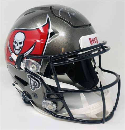 Tom Brady Signed Buccaneers Full-Size Authentic On-Field SpeedFlex ...