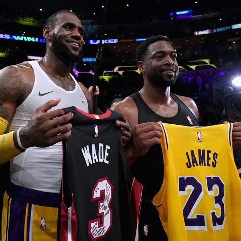 Dwyane Wade's Jersey Swaps Created Epic Moments This NBA Season | News ...