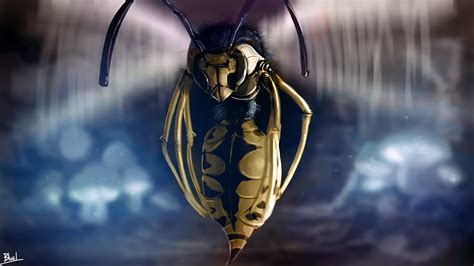 Giant Wasp by Blual on DeviantArt