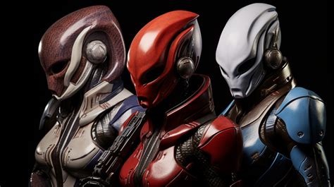 New Statue Collection Celebrates Mass Effect Characters