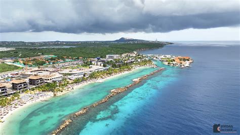 Mambo Beach, Curacao has great snorkeling and a beautiful beach