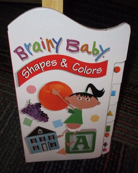 BRAINY BABY: SHAPES & COLORS BOARD BOOK, EDUCATE & ENTERTAIN, GUC | Brainy baby, Board books, Brainy