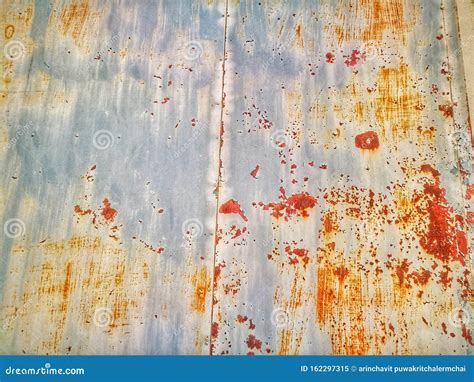 The Rust with Metal Sheet Wallpaper. Stock Image - Image of rust ...