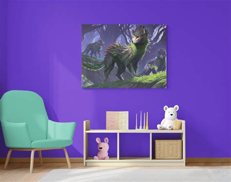 Fantasy Wolf Digital Print - Etsy