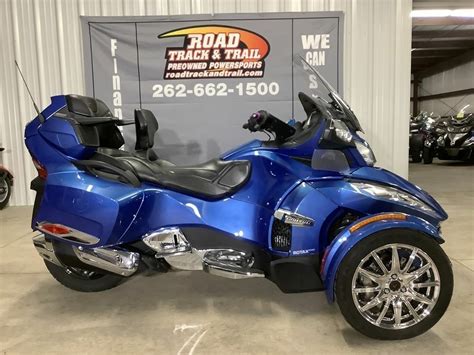 2018 Can-am® Spyder® Rt Limited Chrome Blue - Used Can-am Spyder® Rt ...