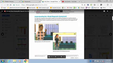 iReady Reading/Math Diagnostic - Walkthrough - YouTube