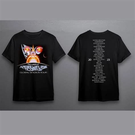 The Weeknd T-Shirts - The After Hours Til Dawn 2023 Tour T-shirt | The ...