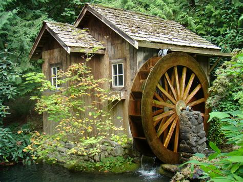 Critter Sitter's Blog: Old Water Wheel Mills in the USA